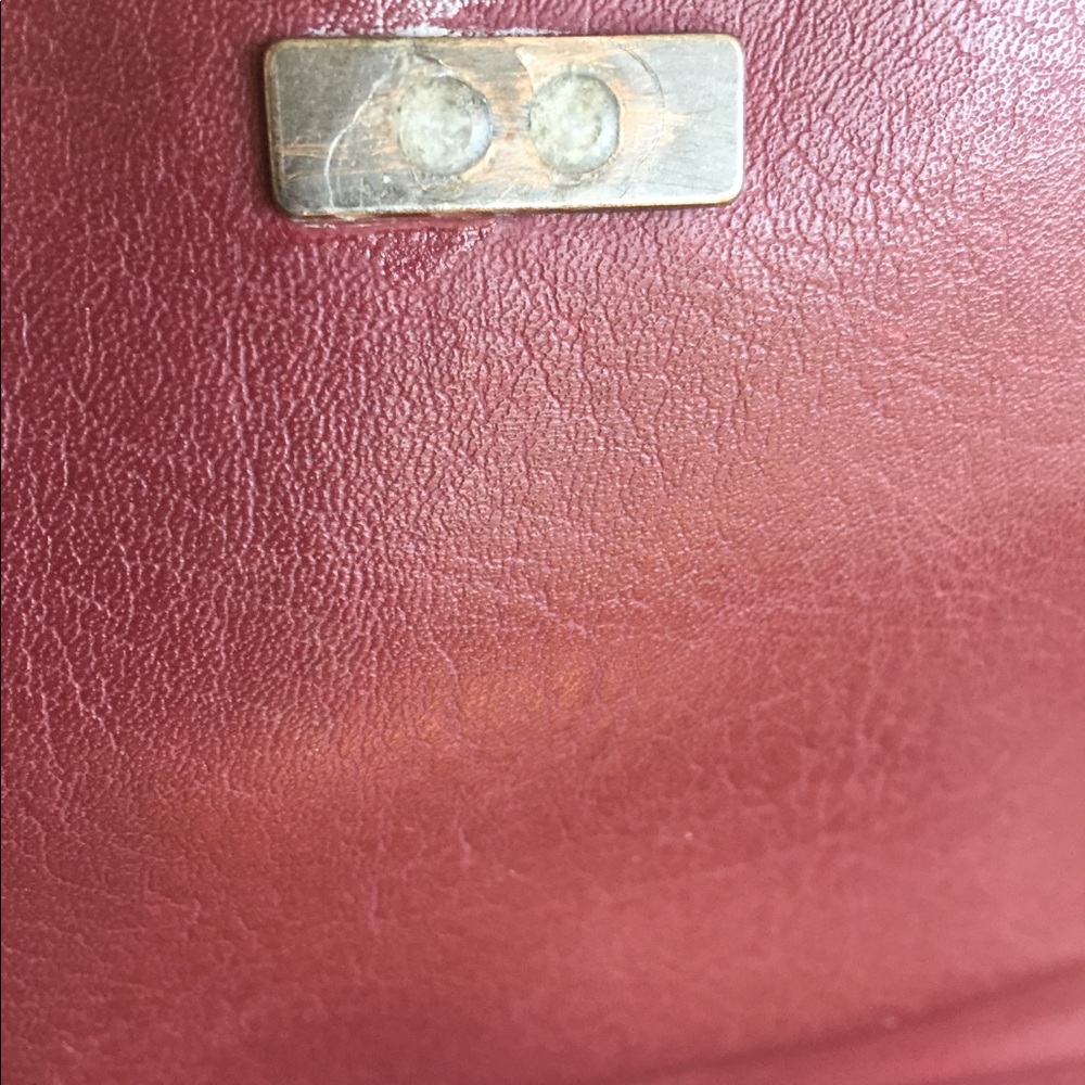 Matt & Nat Burgundy Faux Leather Back Pack - Picture 6 of 8